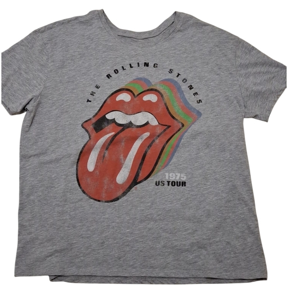 The Rolling Stones XL US Tour 1975 Retro Shirt